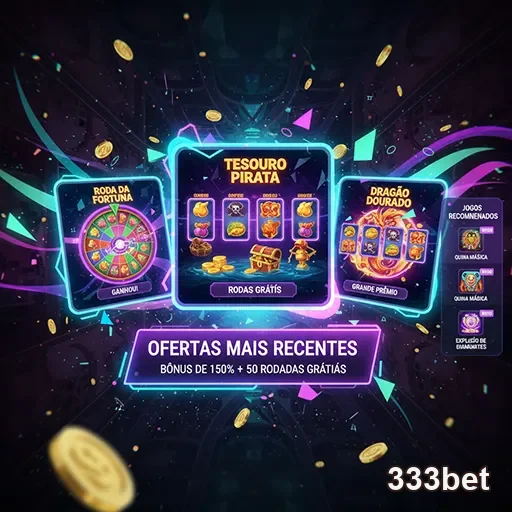 Imagem promocional do site 333bet mostrando opções de apostas esportivas e cassino online na página inicial.